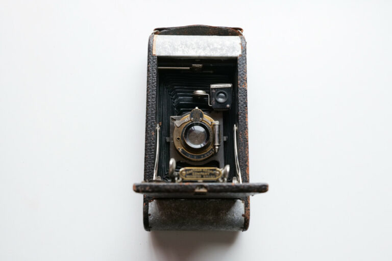 Vue de face du Kodak No.3A Folding Pocket