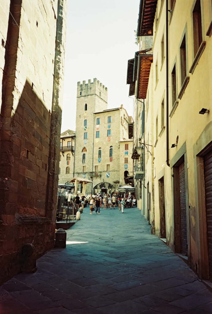 Souvenir d'Arezzo, non loin de Florence